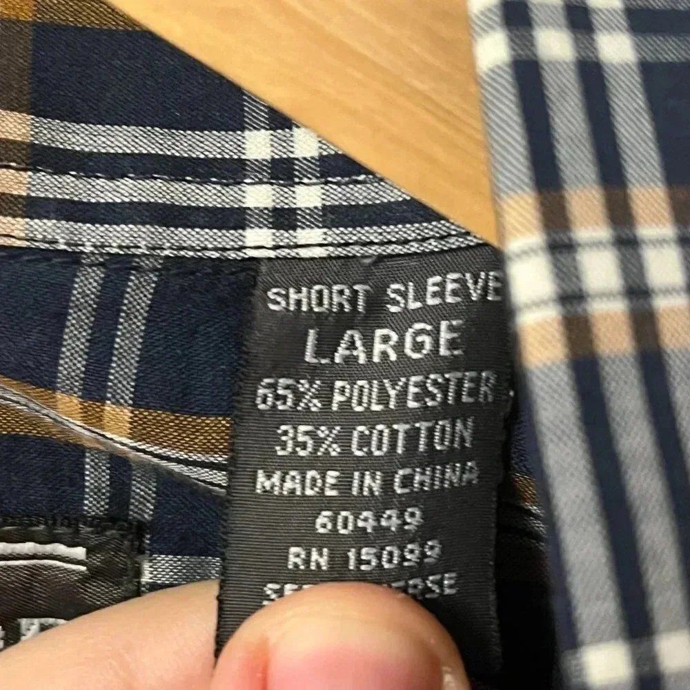 Men’s David Taylor Button Down Shirt Size Large